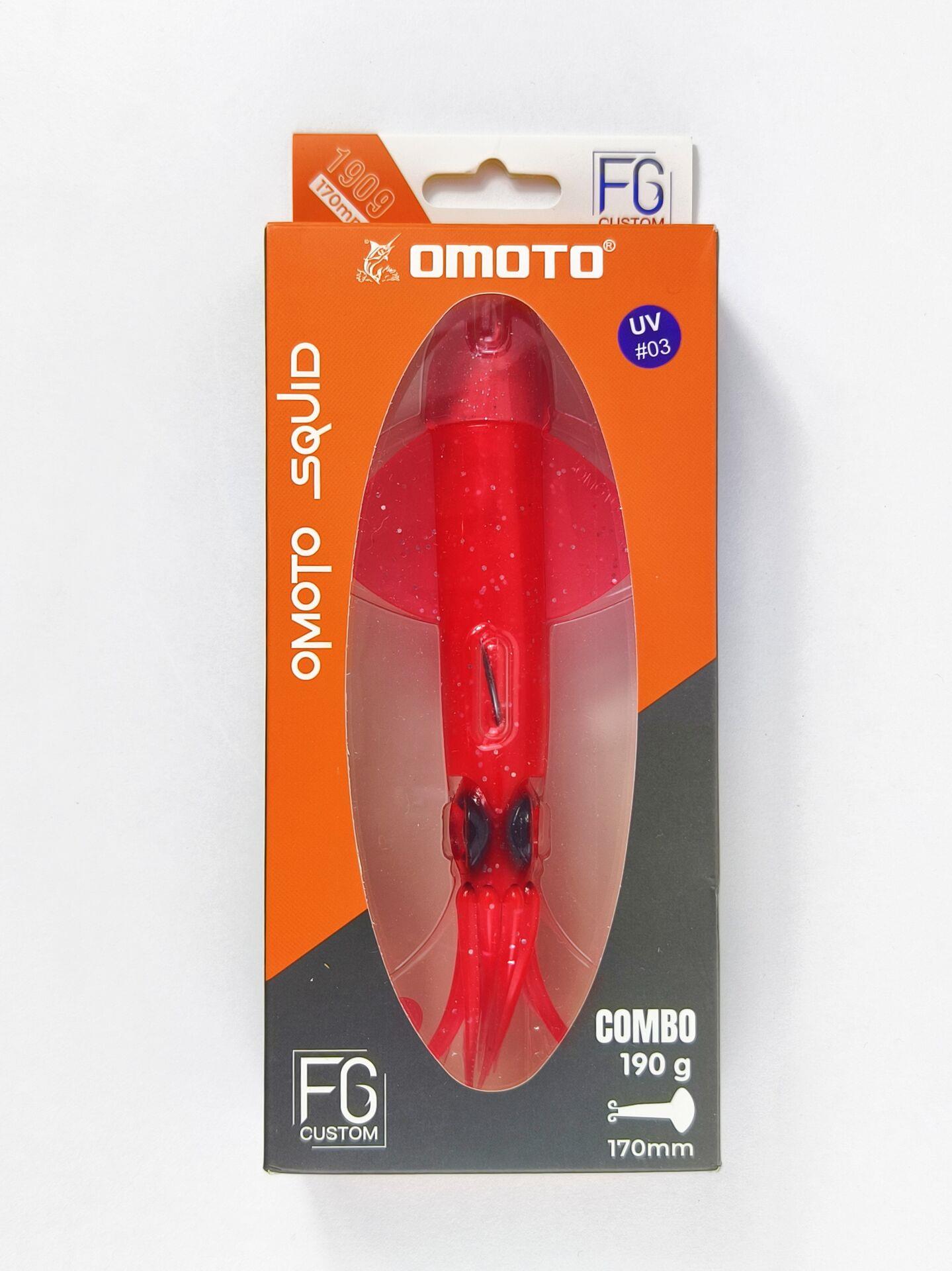 OMOTO FG CUSTOM SQUID 190gr #3 PIRATES