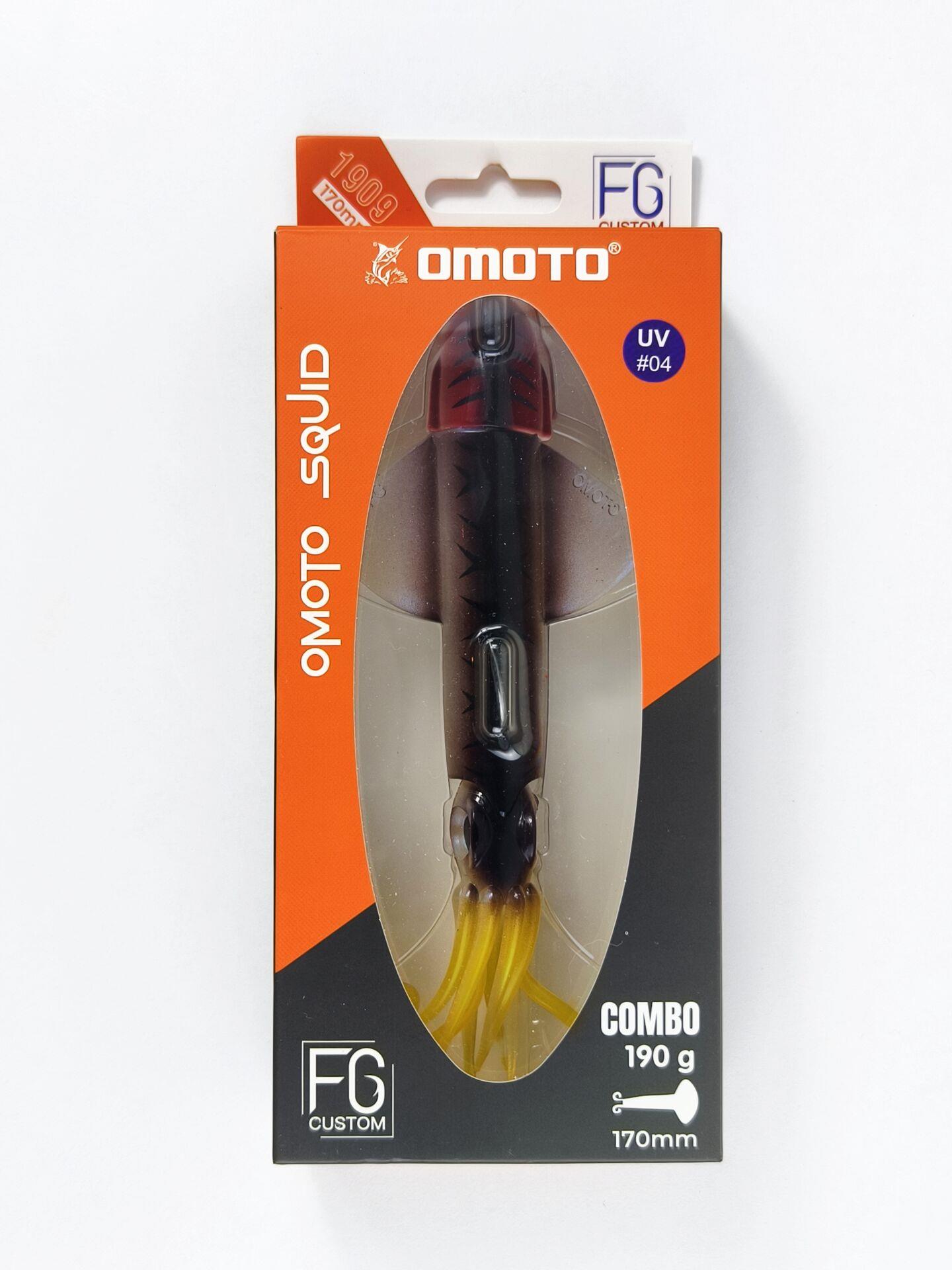 OMOTO FG CUSTOM SQUID 190gr #4 NATURAL