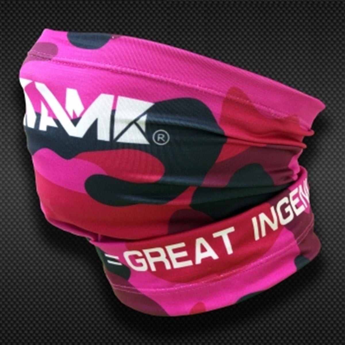 SAME Anti-UV Face Scarf M-L Pink