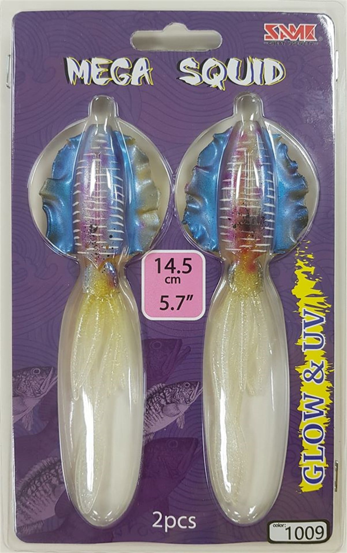 SAME MEGA Squid 14,5cm 5.7