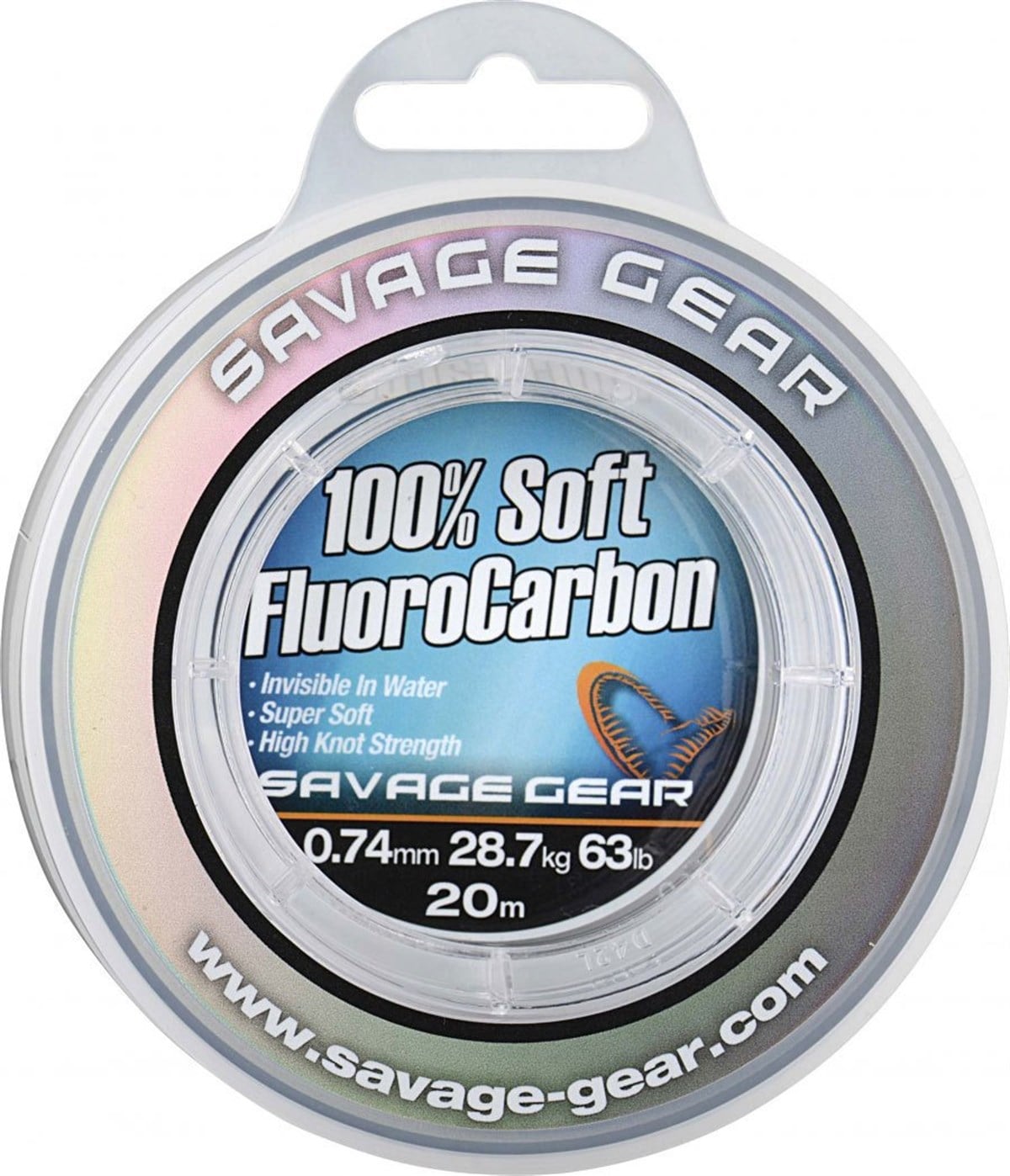 SAVAGEAR SOFT FLUORO CARBON 0,33mm 50mt 7kg,15.2LB