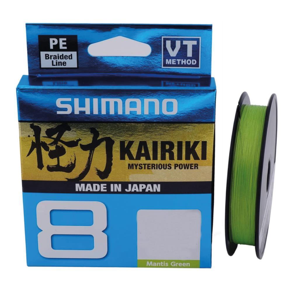 SHIMANO Kairiki 8 150m Mantis Green 0.200mm/17kg