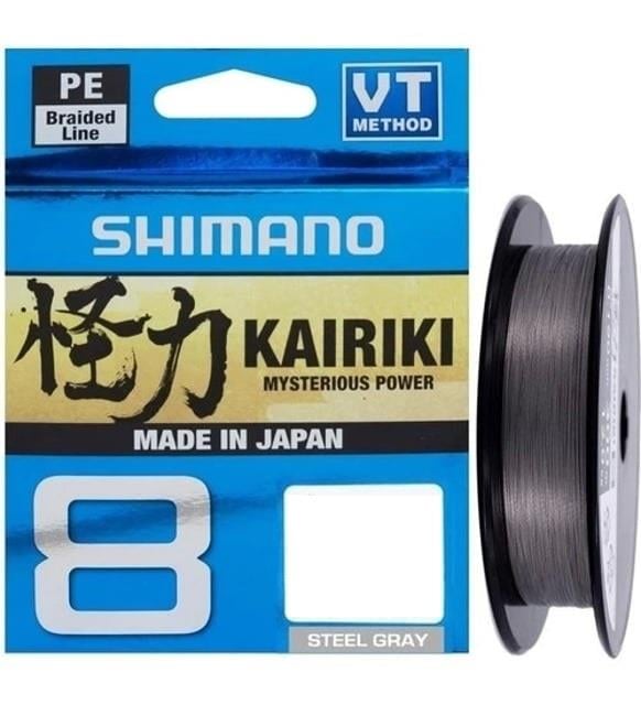 SHIMANO Kairiki 8 300m Steel Gray 0.215mm/20,8kg 