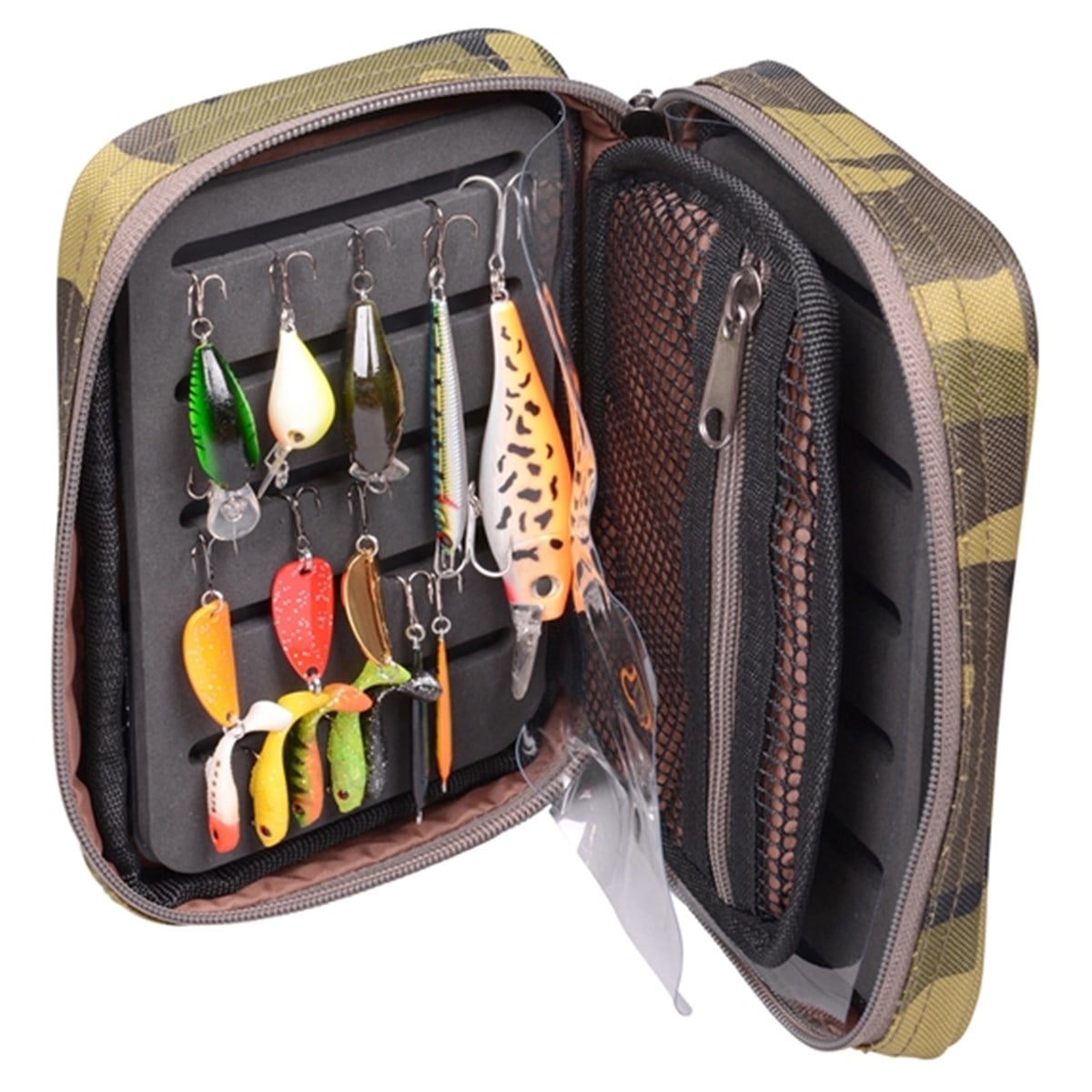 SPRO Lure Pouch L Camouflage