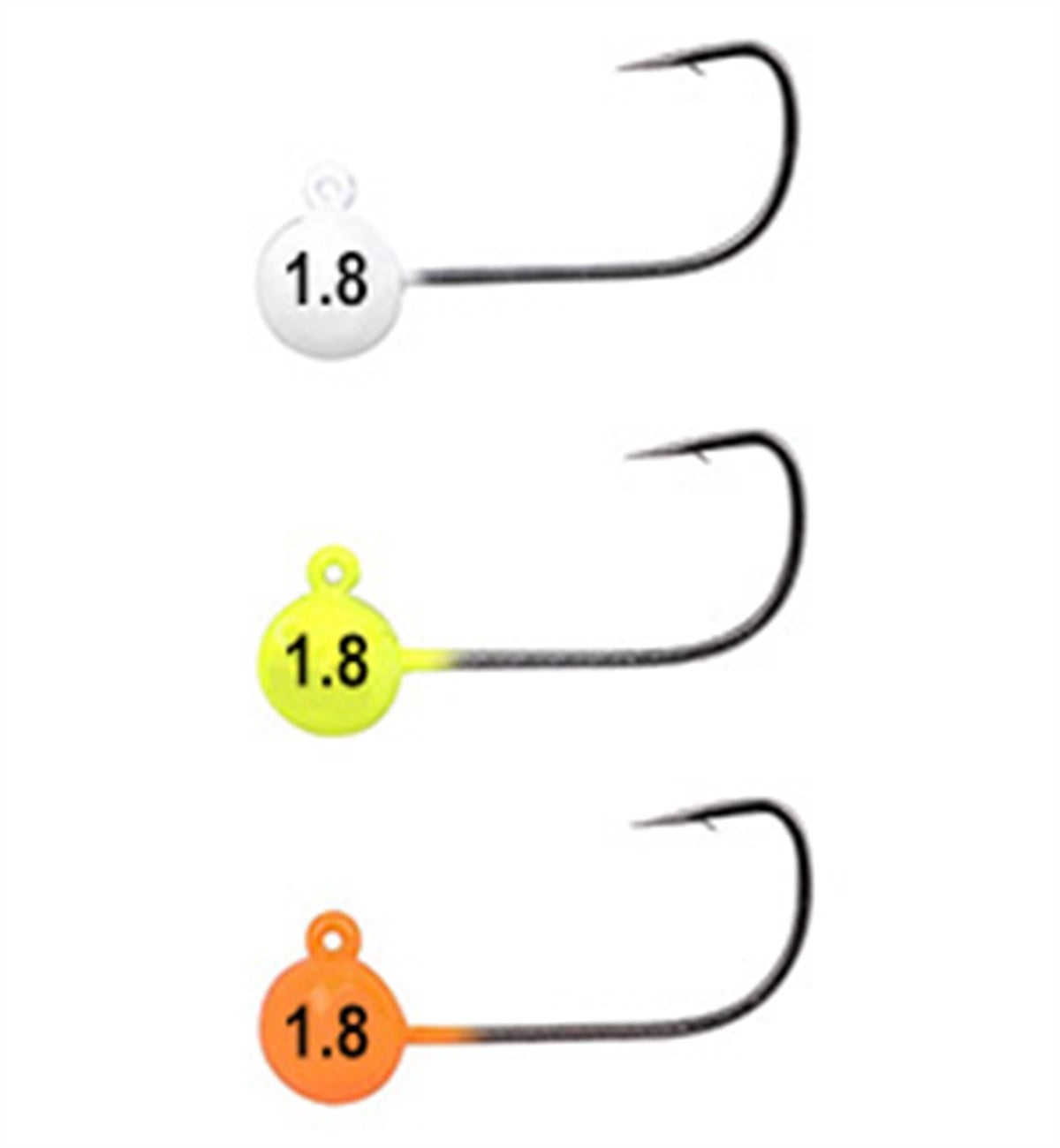 SPRO TG MICRO JIG22 #2/1.8g Glow Pack (3'lü Paket)