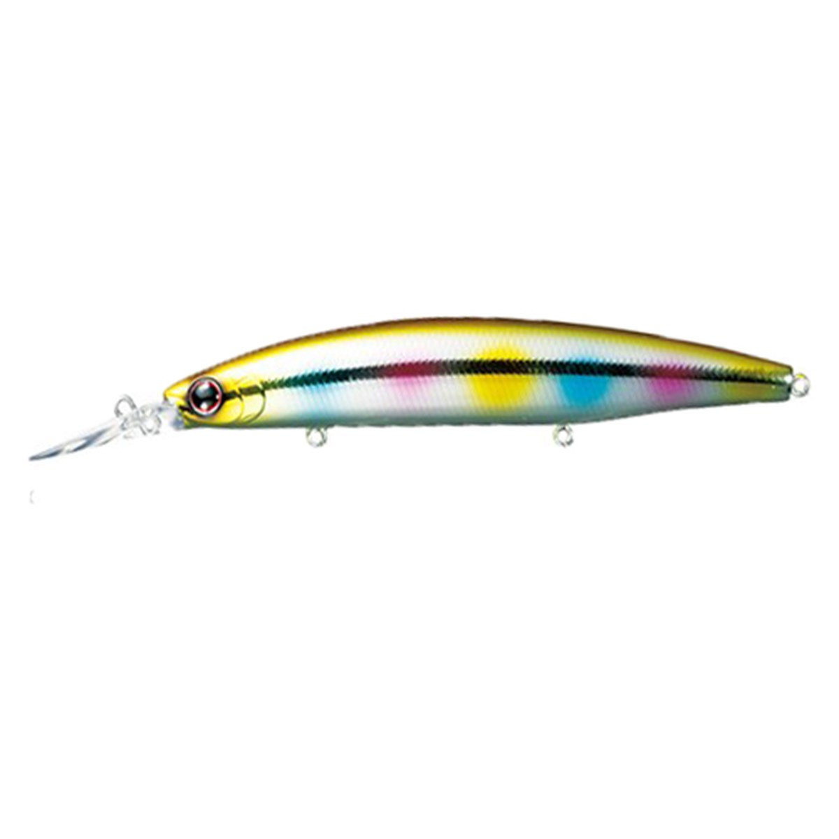 DAIWA SETUPPER 125S-DR SAHTE BALIK (Gold Rainbow) │megabalik.com.tr