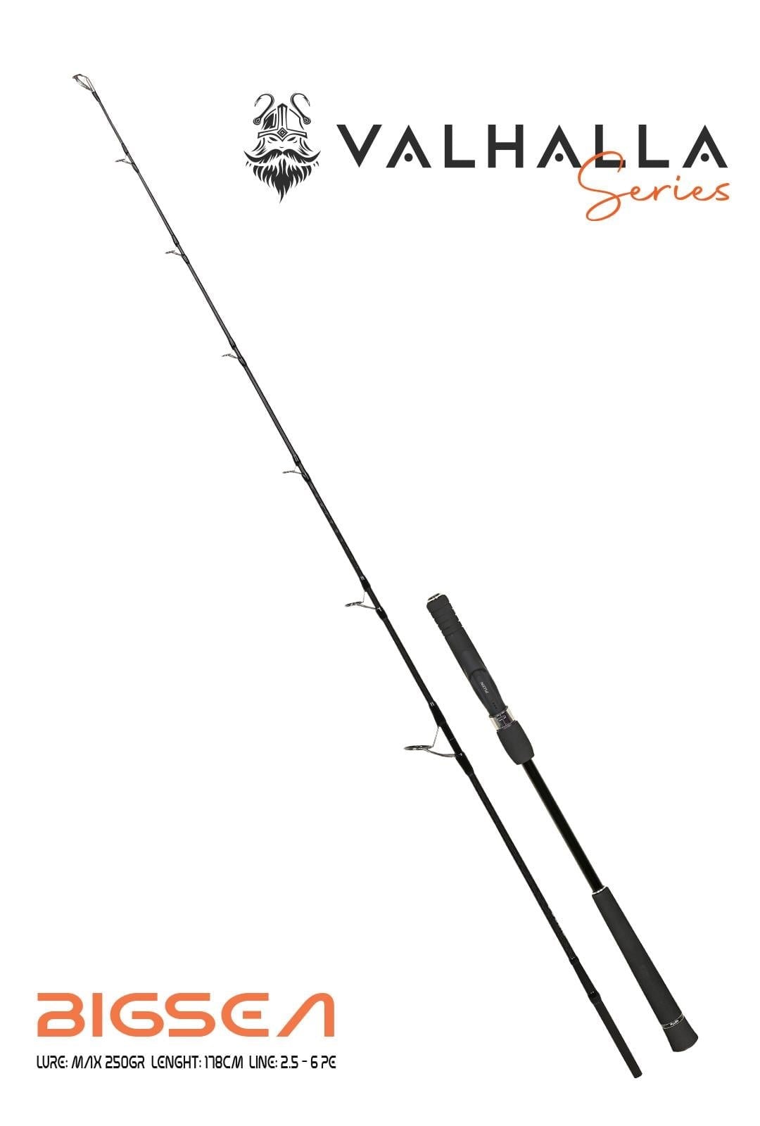 FUJIN Valhalla Bigsea 178cm 250gr Speed Jig Kamışı