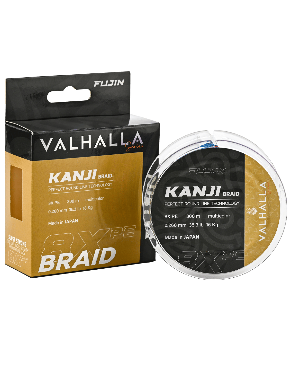 FUJIN Valhalla Kanji 8X 300mt 0.235mm Multi Color