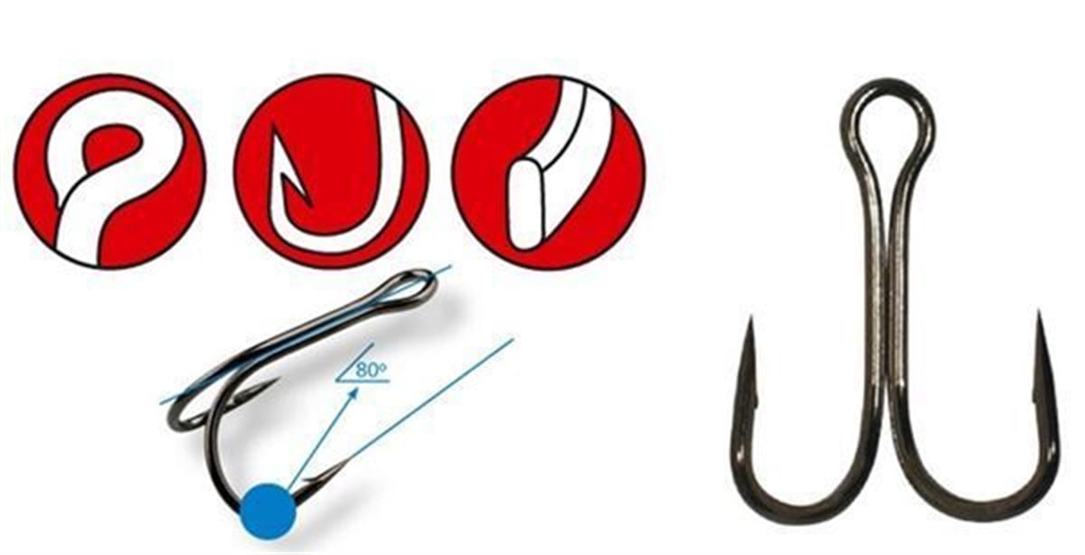 GAMAKATSU HOOK Double 21 NS No:2