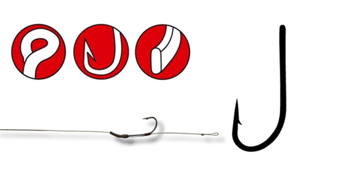 GAMAKATSU HOOK G-CARP Long Shank No:4