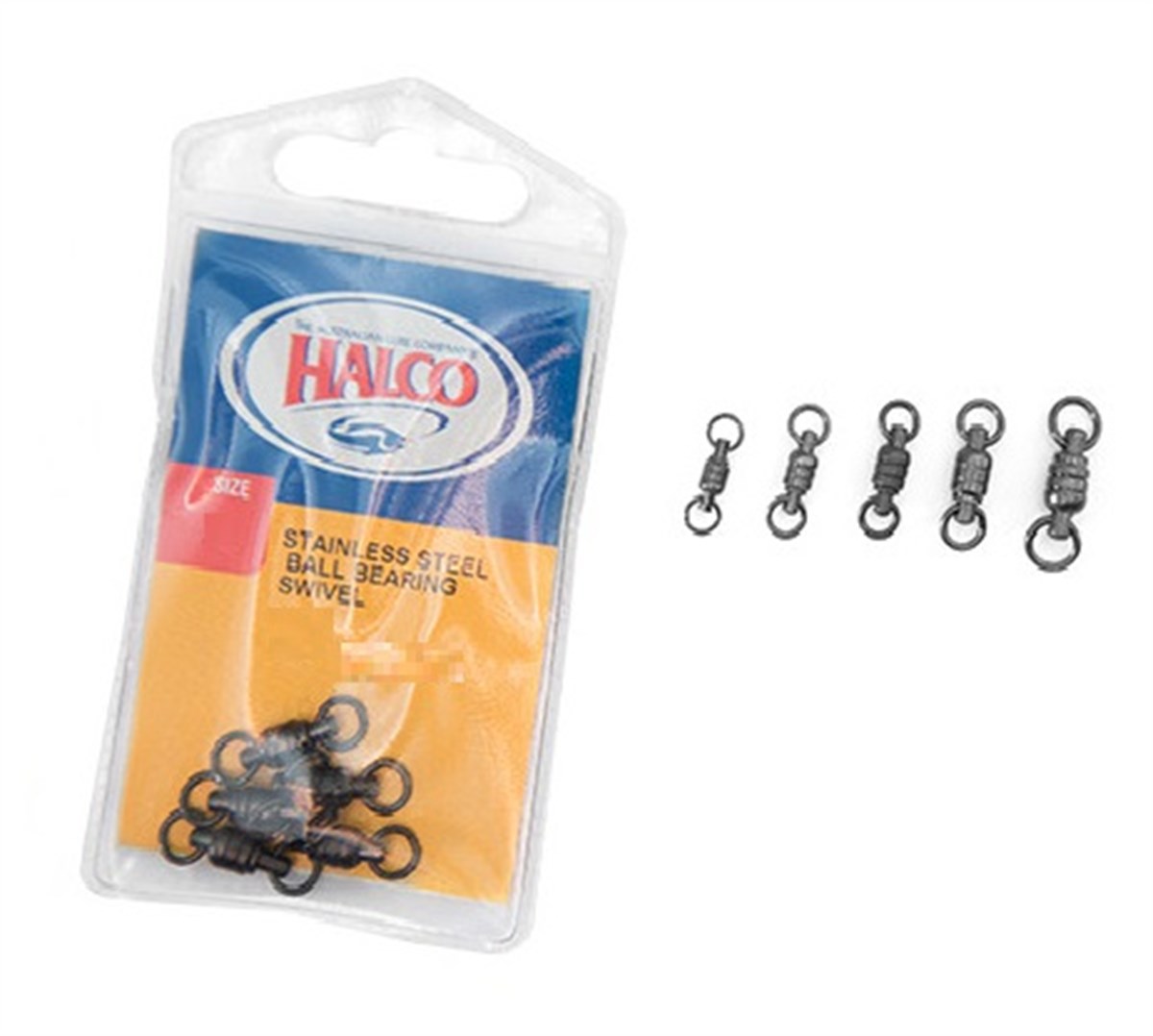 HALCO STAINLESS STEEL SWIWEL No:1 (110lb 5 Adet)
