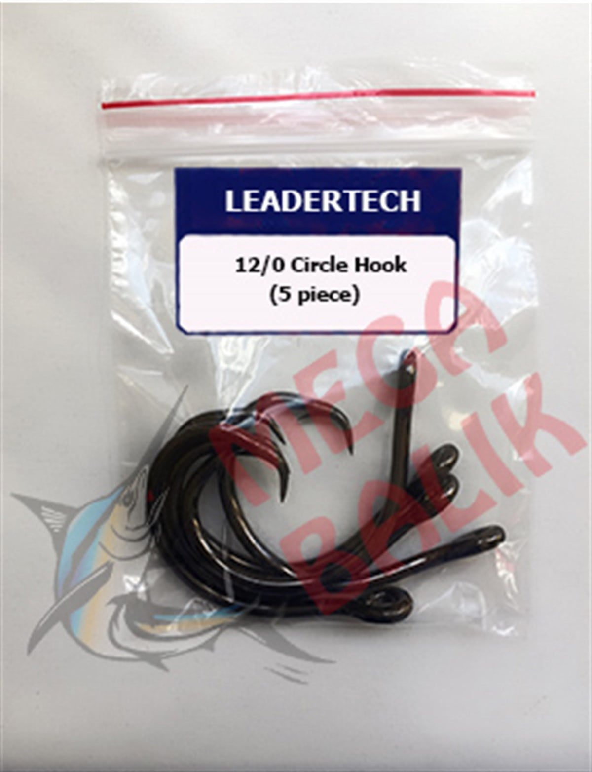 LEADERTECH 12/0 Circle Hook (5 piece)