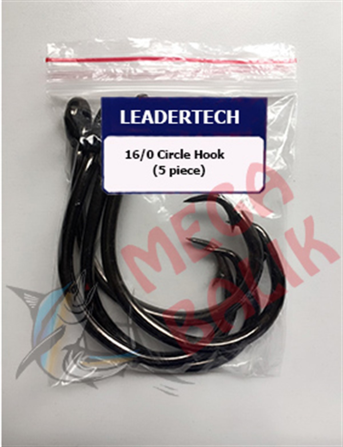 LEADERTECH 16/0 Circle Hook (5 piece)