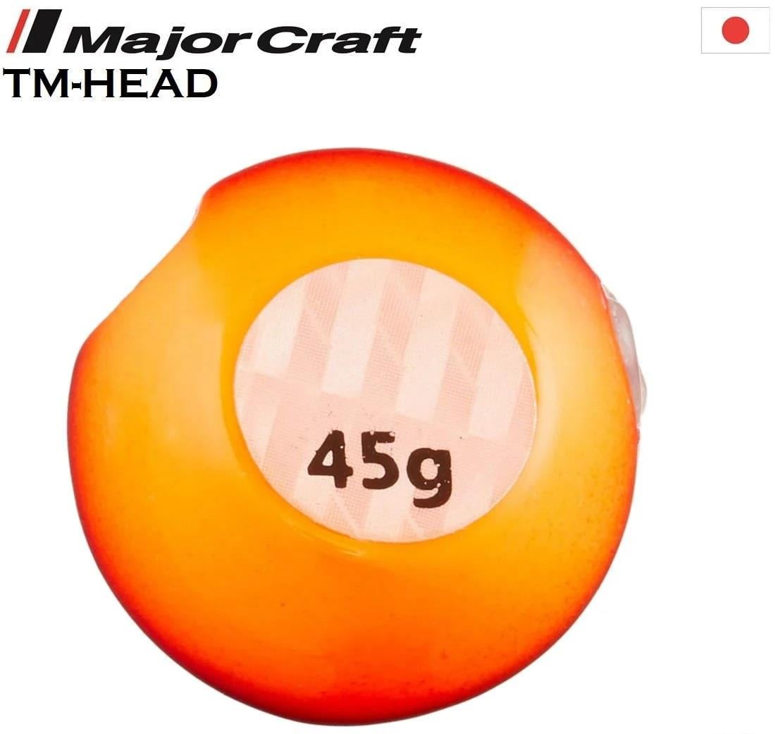MAJOR CRAFT TM HEAD SLIDER 45gr #02 ORANGE RED