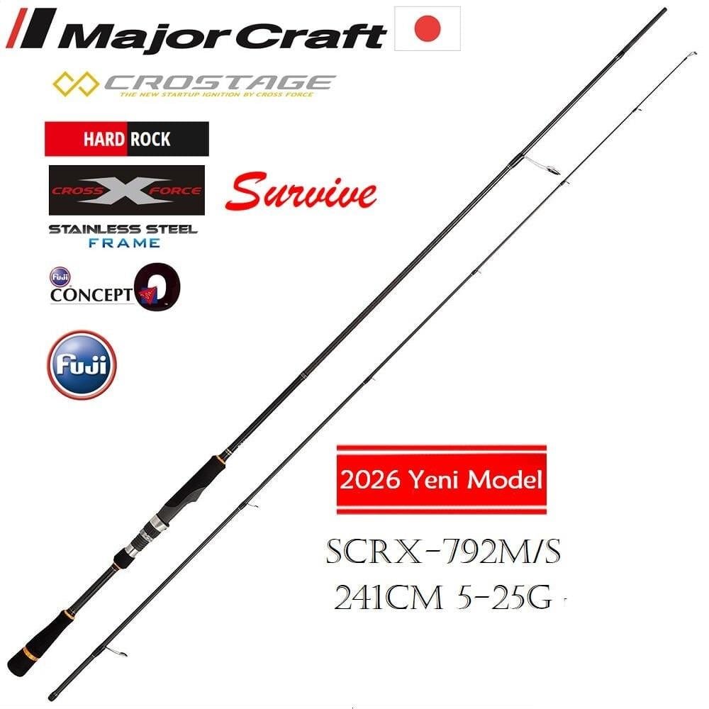 MAJOR CROSTAGE NEW SCRX-792M/S 241cm 5-25gr
