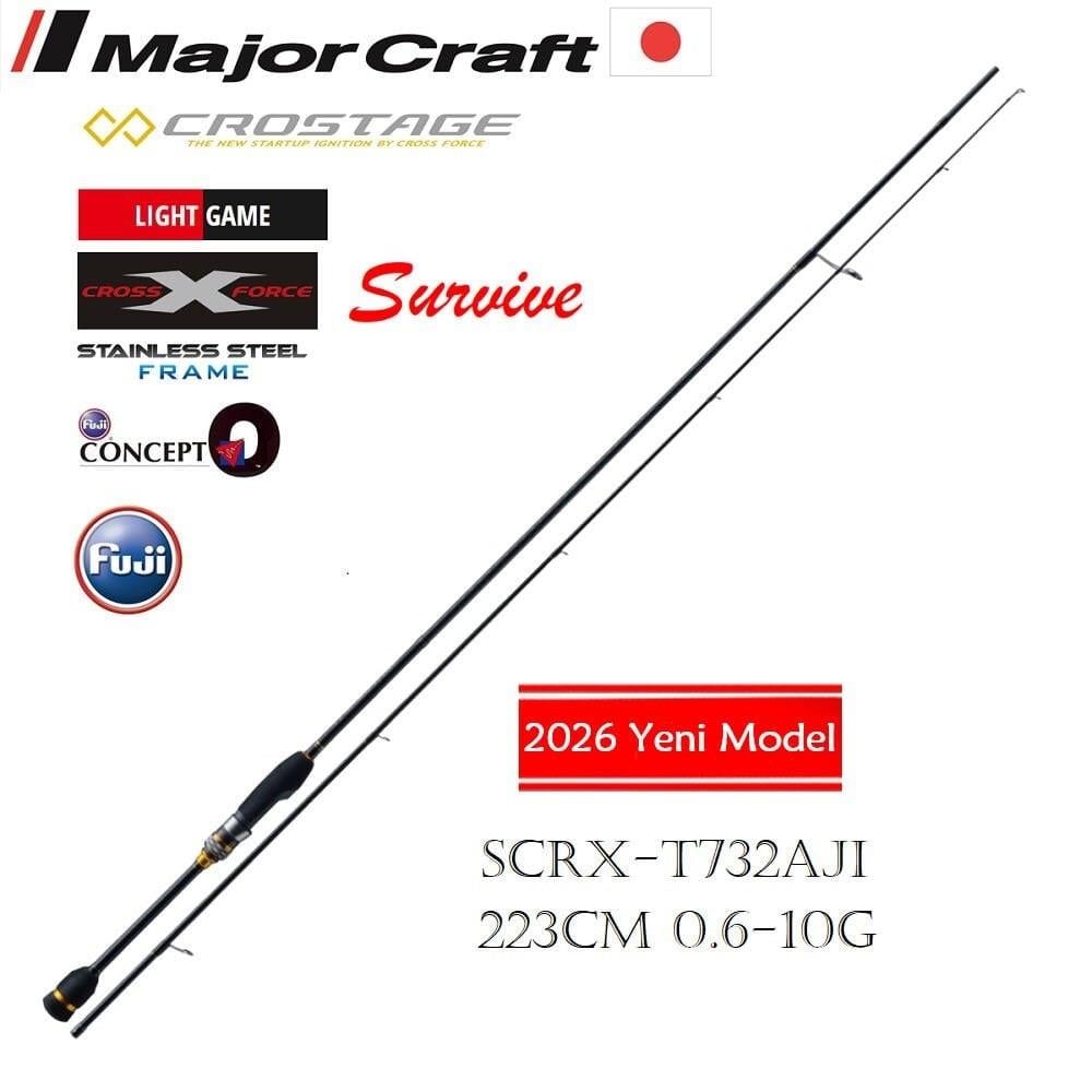MAJOR CROSTAGE NEW SCRX-T732AJI 223cm 0.6-10gr