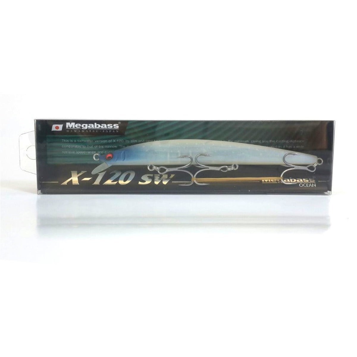 MEGABASS X-120SW 12gr BLUE CHILI #2 (Salt34)