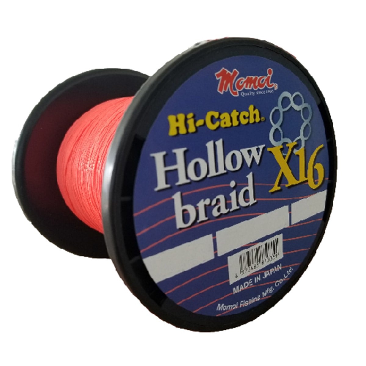 MOMOI HI-CATCH HOLLOW X16 80lb(0.47mm) 600mtORANGE