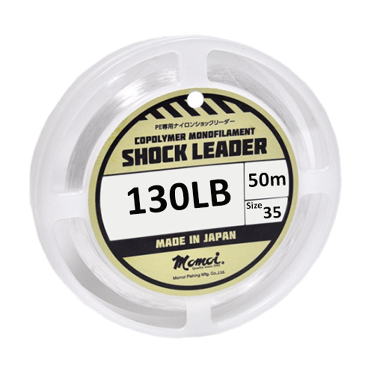MOMOI SHOCK LEADER 0,98mm (130lb/58kg) 50mt