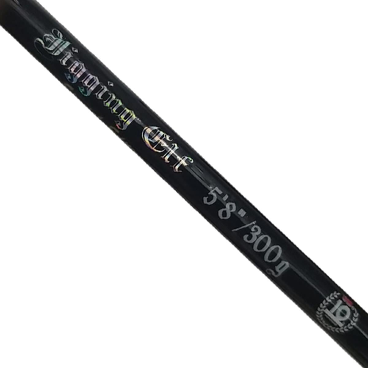 SAME 300gr 5'8 Casting PE#3-6 Jig#160-320g BLACK