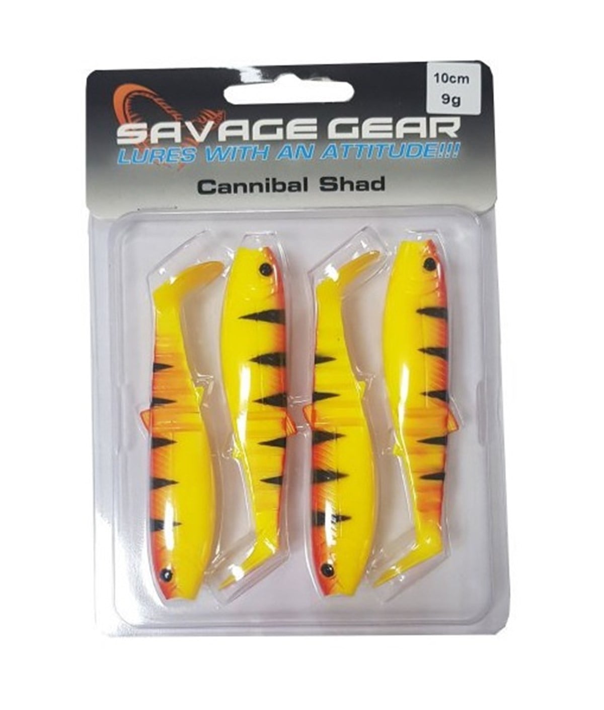 SAVAGEAR CANNIBAL GOLDEN AMBULANCE 10cm 4 Adet
