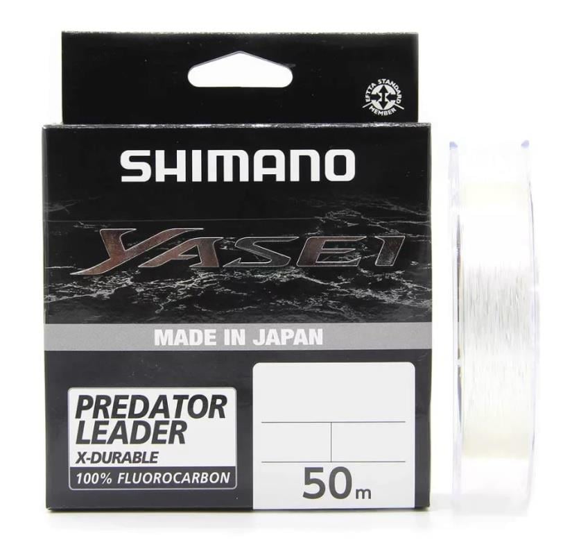 SHIMANO Line Yasei Fluoro Leader 0,28mm 50mt Grey