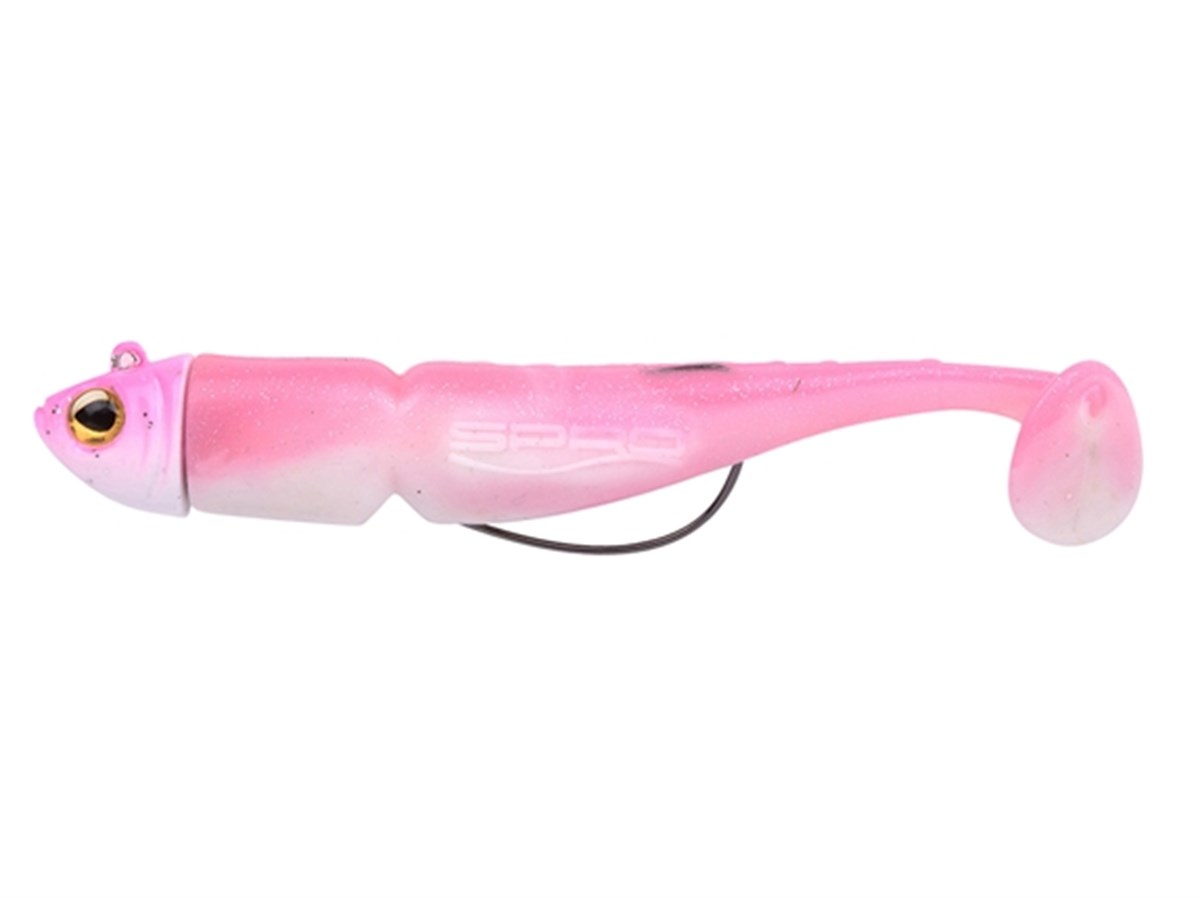 SPRO GUTS BAIT 9cm 10g #1/0 Milky Pink(3'lü Paket)