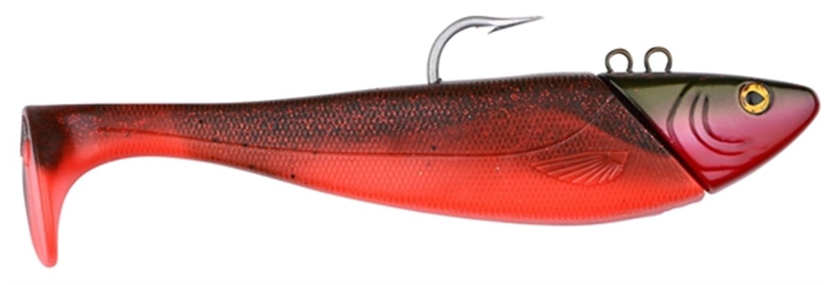 SPRO MEGA JIG SHAD 275g 20cm REDFISH (2'li Paket)