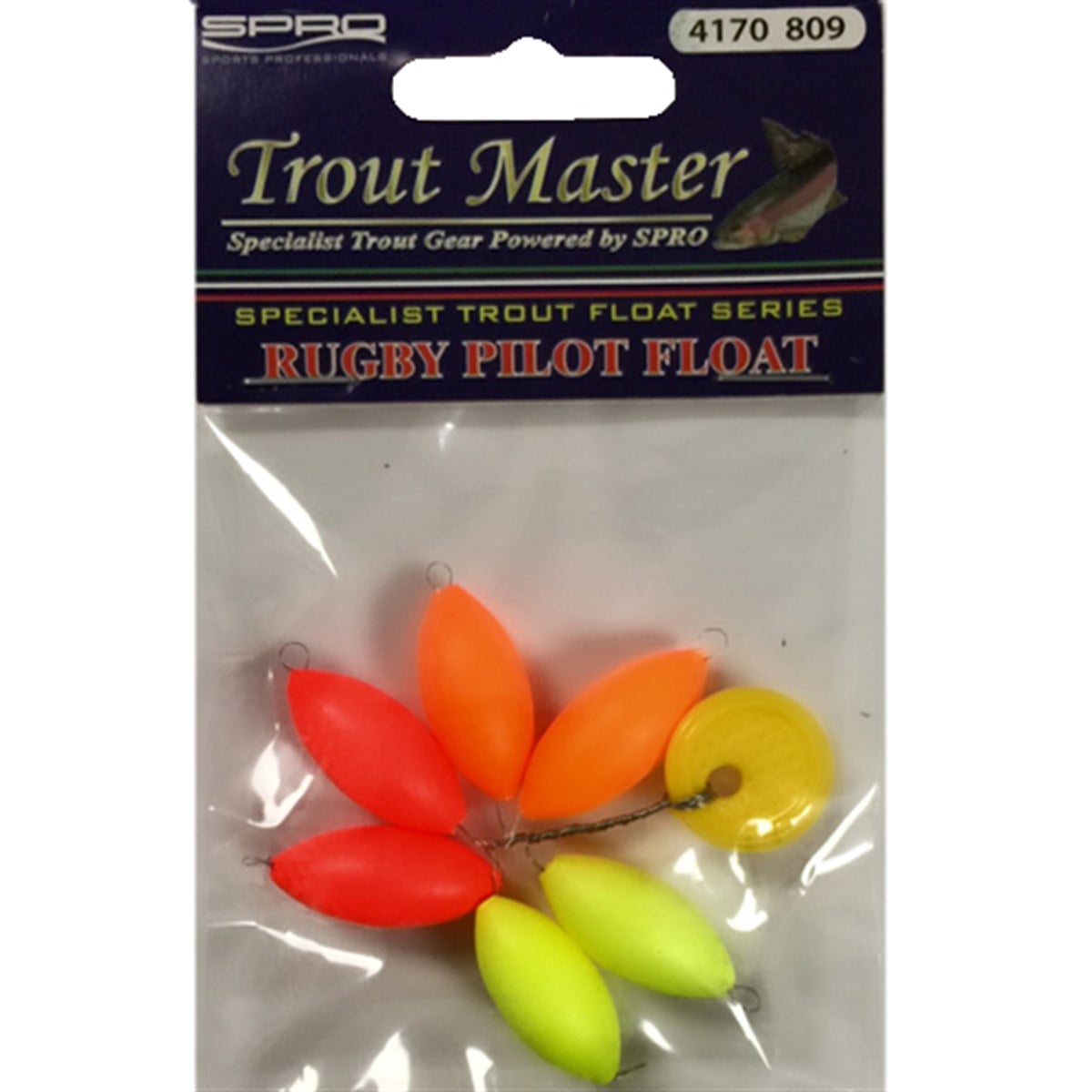 SPRO TM RUGBY PILOT FLOAT 12mm ASSORT 5x6St