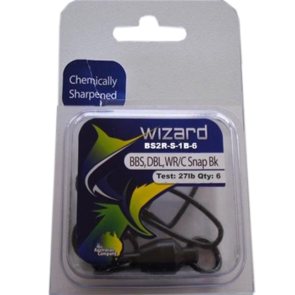 WIZARD KANCALI SWIVEL BS2R-S-1B  No:6 27lb (6 Ad)
