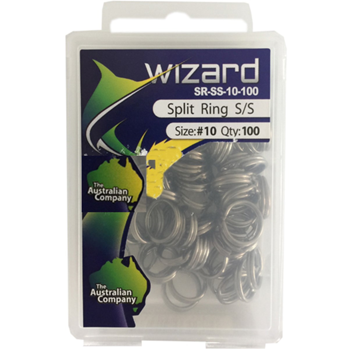 WIZARD SPLIT RING SR-SS No:10 (100’lü Paket)