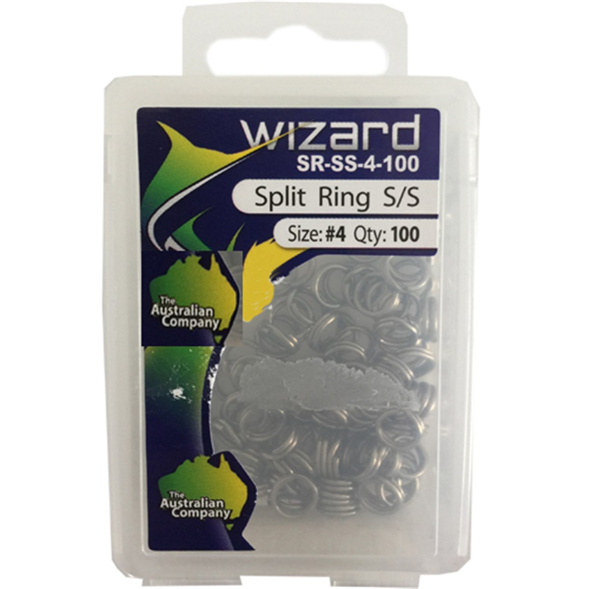 WIZARD SPLIT RING SR-SS No:4 (100’lü Paket)