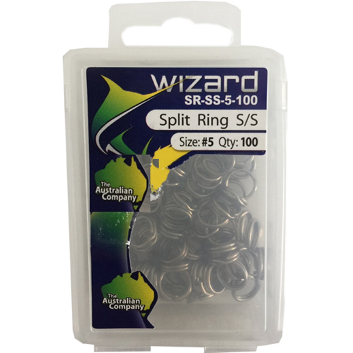 WIZARD SPLIT RING SR-SS No:5 (100’lü Paket)