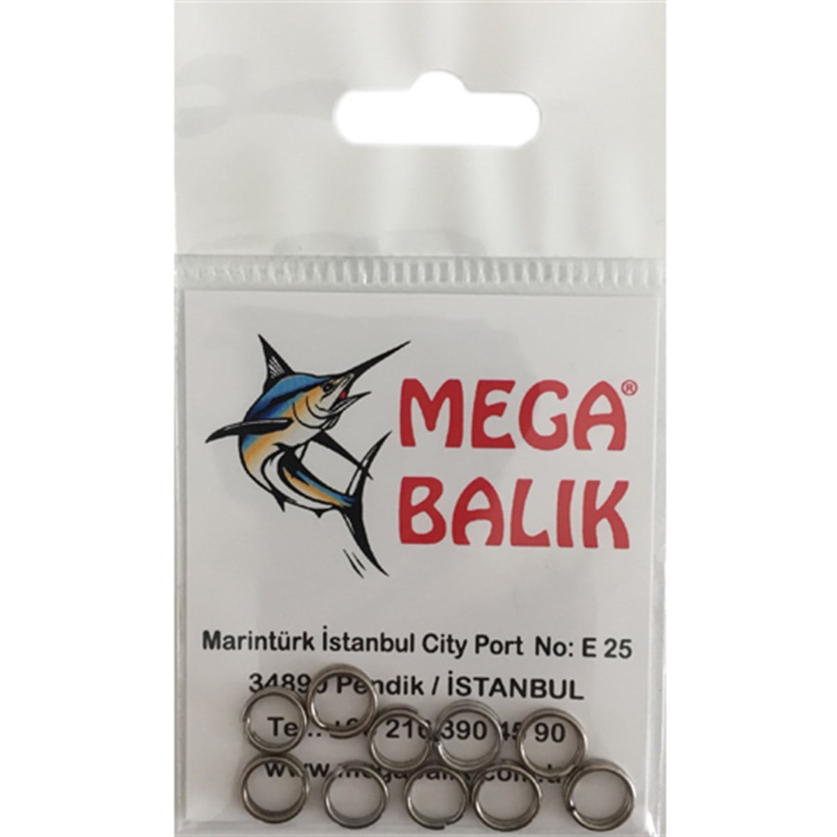 WIZARD SPLIT RING SR-SS No:5 (10’lu Paket)