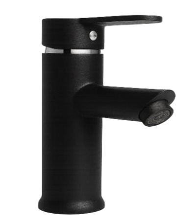 CEVSAN SİYAH DELTA LAVABO BATARYASI