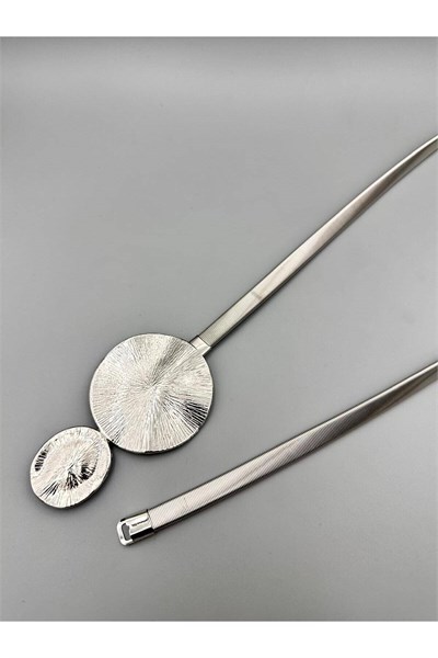 Silver Yaylı Esnek Zincir Kemer Kadın Kemer Elbise Kemeri Gömlek Kemeri Ceket Kemeri