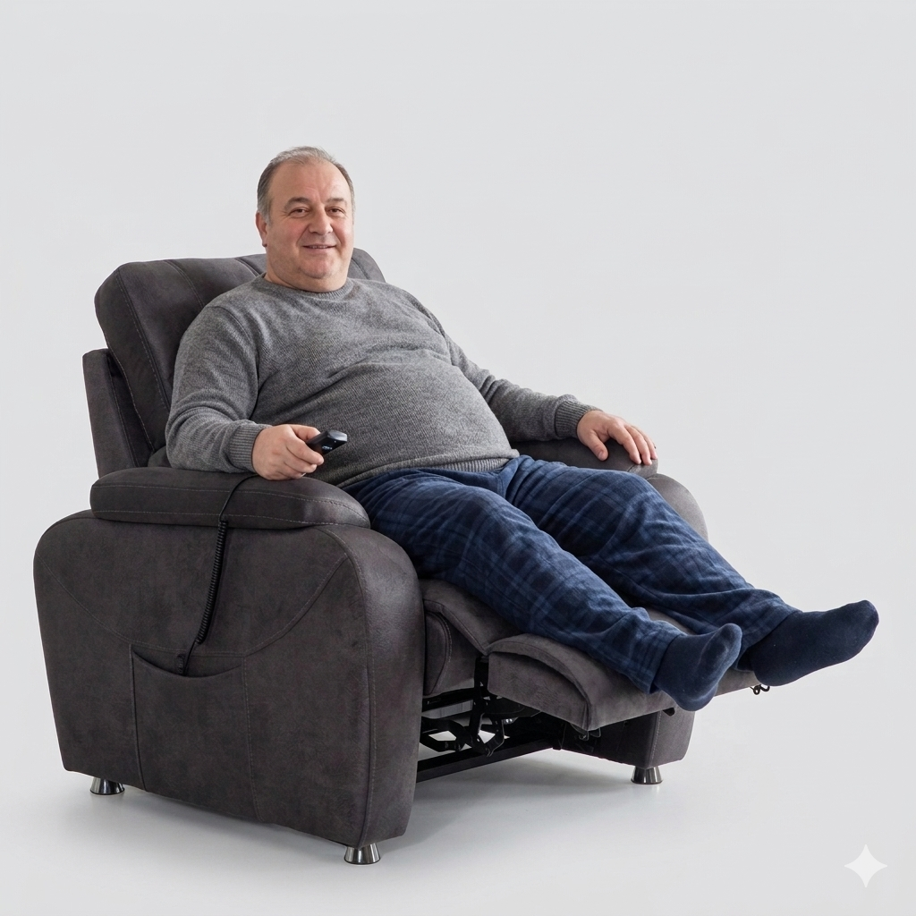 Major Dinlenmeli Geniş Baba Koltuğu