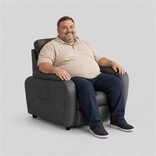 Major Dinlenmeli Geniş Baba Koltuğu