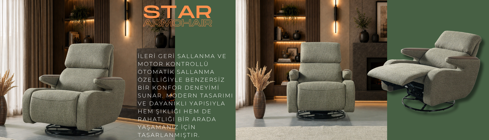 Serena Motorlu Koltuk Takımı