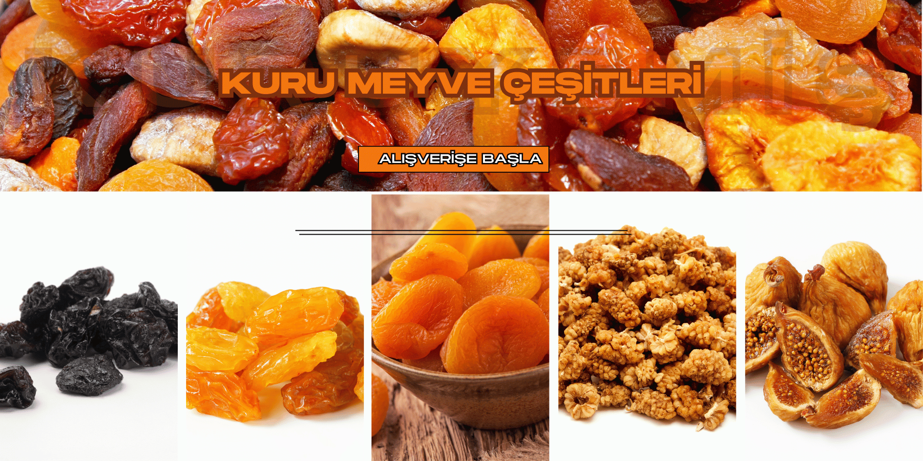 Kuru Meyve Çeşitleri