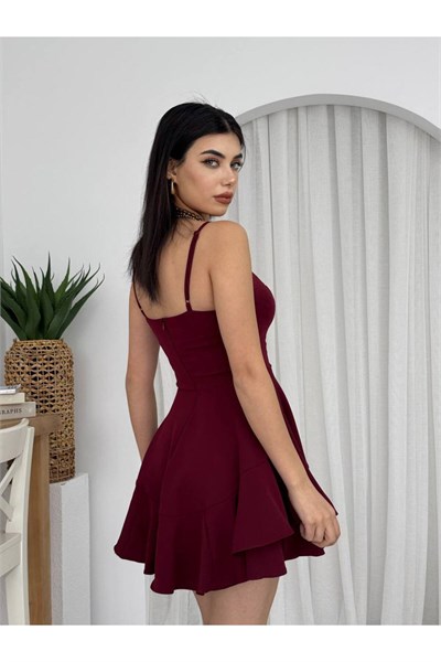 Kadın Prenses Model Askılı Elbise
