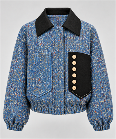 BUKLE KUMAŞ BOMBER MONT