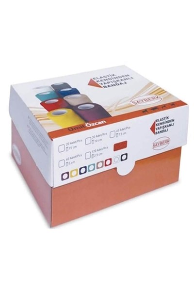 Elastik Yapışkanlı Coban Renkli Bandaj 10 Cm X 4,5 Mt Kırmızı