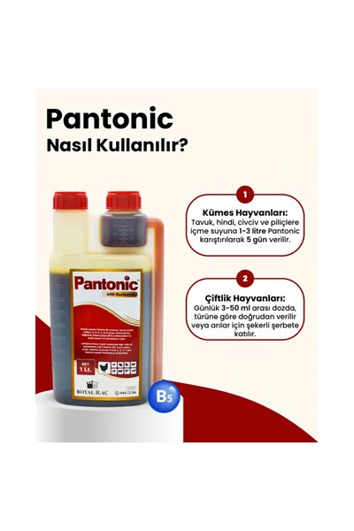 Pantonic 1litre Kanatlılar Için Multivitamin