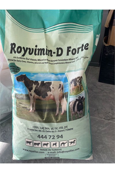 Royal İlaç Royvimin D Forte 25 kg Kraft Torba