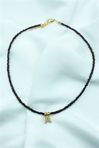 A Letter Bead Necklace