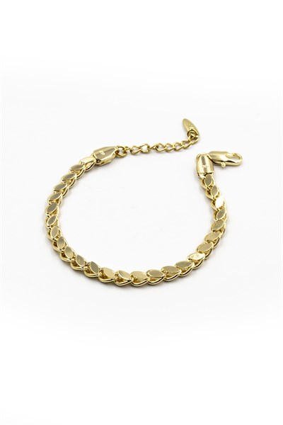 Barley Chain Model Xuping Non-Tarnish Bracelet – Gold | Elegant and Sparkling Design