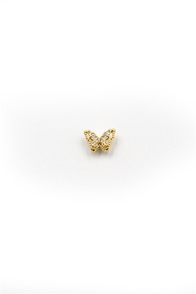 Gold Butterfly Tragus & Helix Piercing – Hypoallergenic, Non Tarnish
