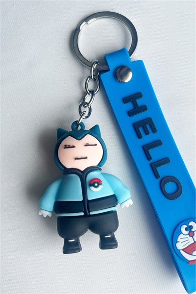 Helo Silicone Keychain