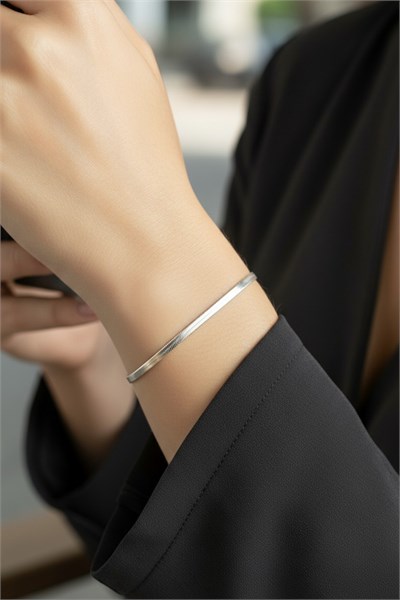 Italian Chain Model Xuping Non-Tarnish Silver Women’s Bracelet